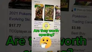 Is Evolving Skies worth buying? Let’s find out🤔 #pokemon #shorts #foryou
