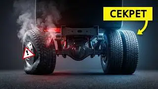 Почему у грузовиков сзади устанавливают сдвоенные колёса?