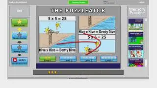 Memory Practice Activities - Multiplication.com