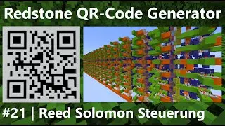 QR-Code Encoder, #21 – Reed Solomon Steuerung | Minecraft Redstone