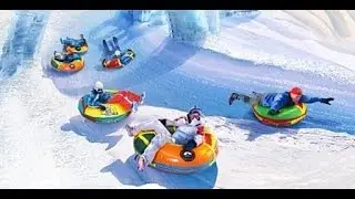 VLOG Катание на горках /ПЛЮШКИ\ТЮБИНГ!!!