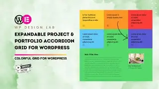 Expandable Portfolio & Project Accordion Grid for WordPress