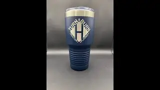 Aeon Laser Engraving a Custom 30oz Tumbler