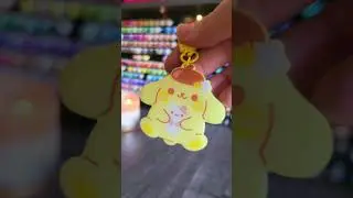rating my keychains pt 1! 🌸 do you want a pt 2? #sanrio #keychain #keychaincollection #collection