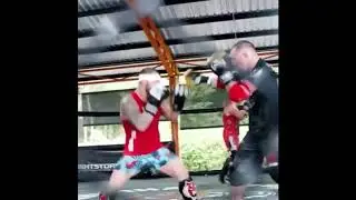 UFC Champs Petr Yan and Alex Volkanovski sparring hard