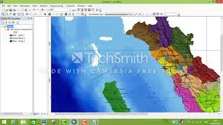 GEOREFERENSI DAN DIGITASI PETA SUMATERA BARAT