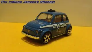 Fiat 500 "Polizia" [Bburago 1/43]