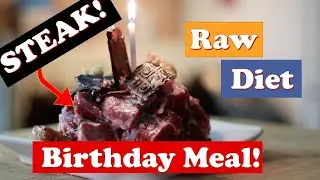 DIY BARF Raw Diet Birthday Meal