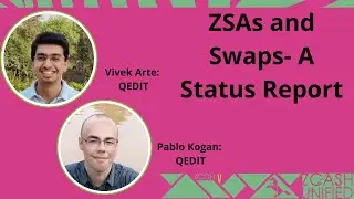 ZSAs and Swaps--A Status Report with Vivek Arte and Pablo Kogan - ZconV: Zcash Unified 2024 