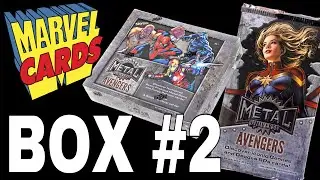 Why stop? Unboxing Marvel Metal Universe Avengers trading cards