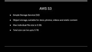Introduction to S3