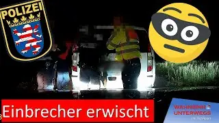 Dashcam erwischt Einbrecher