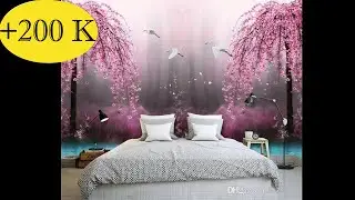 60+ Stylish 3D Wallpaper for Bedroom Walls, Modern 3D Wall Murals II Ideas and Collections II I.A.S