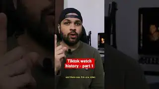 How to check your watch history on tiktok part 1 #tiktoktipsandtricks