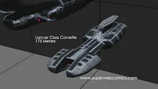 Starships Size Comparison Cybertech Terrans