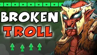 Troll Is Best Carry Vs Melee Enemy Carries | Troll Is Broken By Boosting Attack Speed