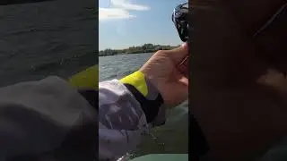 Судак на микроджиг 😉💪 #Shorts