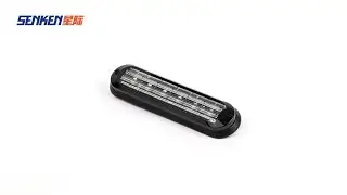 LTE1835-6  Tri-color headlight for surface mount on various emergency vehicles