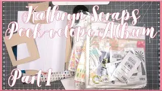 (M)Easy Spring Pock-Velope Album | Kathryn Scraps Live | Part 1