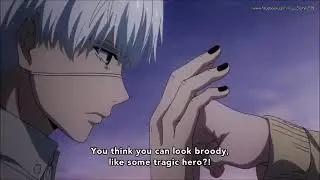Tokyo Ghoul /A Beso entre Kaneki y Touk (sin censura escena eliminada)