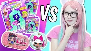 Куклы с прическами HAIRDORABLES SURPRISE DOLLS  vs LOL распаковка сюрпризов от Долиш Фокс