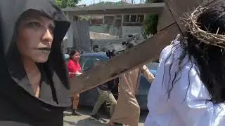 viacrucis realizado en la colonia loma bonita de #acapulco gro.