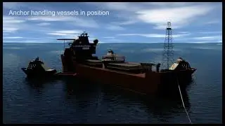 How to install Flotating Production, Storage, Offloading (FPSO) 🚢 #engineering #offshore #maritime