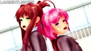 [MMD] Klown Bitch ~ Monika & Natsuki