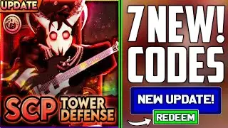 NEW UPDATE!✅SCP TOWER DEFENSE ROBLOX CODES 2023 - SCP TOWER DEFENSE CODES 2023