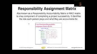 What is 'Responsibility Assignment Matrix' in Project Management