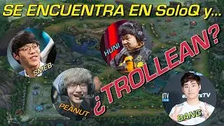 PEANUT, SMEB, HUNI y BANG Se encuentran en SoloQ y... ¿TROLLEAN?