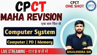 CPCT 1 Shot - Concepts + PYQs | CPCT Maha Revision | Computer System, Peripheral Devices, Memory
