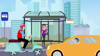 Traffic Awareness 2D Animation Created By Shubham Sharma Founder OF OverShadow_Arts
