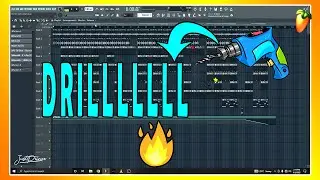 MAKING A DRILL BEAT FROM SCRATCH IN FL STUDIO 20
