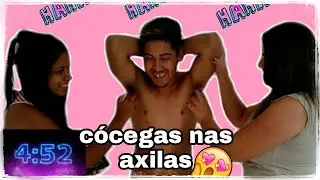 DESAFIO DAS CÓCEGAS NAS AXILAS !.