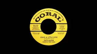 Patti Austin - Leave A Little Love