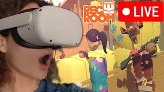 🔴LIVE - PLAYING REC ROOM WITH VIEWERS