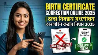 How to Correction Birth Certificate Online 2023 | জন্ম নিবন্ধন সংশোধন অনলাইন করার নিয়ম