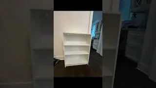 Ikea Billy bookcase assembly #ikea #furniture #how #dewalt #diy