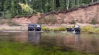Покоряем просторы на вездеходах.