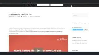Banner Style Popups with Popup Maker