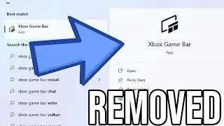 How to Remove Xbox Game Bar from Windows 11 - More FPS in Games
