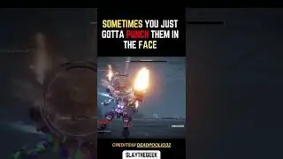 Sometimes you just Gotta punch them in the face #armoredcore