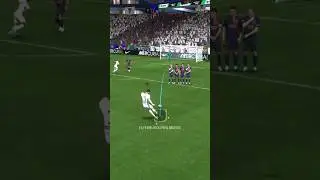 Magnifique barre rentrante sur ce coup franc de Karim !!!