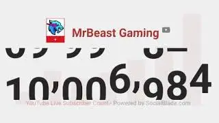 The Exact Moment MrBeast Gaming Hit 10 Million Subscribers