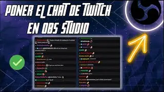 Como poner paneles de chat, informacion de stream etc en tu Obs Studio