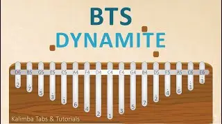 BTS 방탄소년단 'Dynamite | Kalimba Tabs & Tutorials
