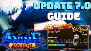 Anime Astral NEW JJK Update 7.0 Guide!! New Cursed/Boss Rush !! NEW CODES!! (Roblox)