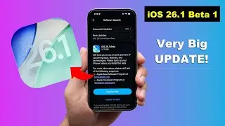 iOS 26.1 Beta 1 Released 🔥 | New Features, Performance, Battery Life (HINDI)