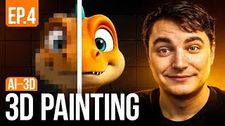Ep.4 Texturing (Painting) - From AI to Game-ready